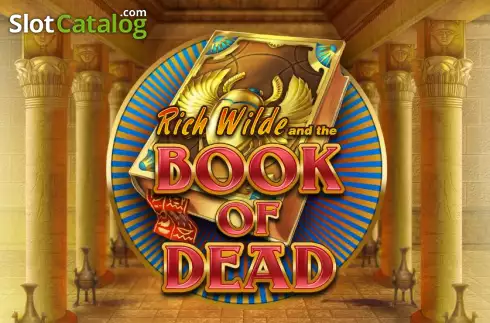 Book of Dead pokie at Slotrave Casino